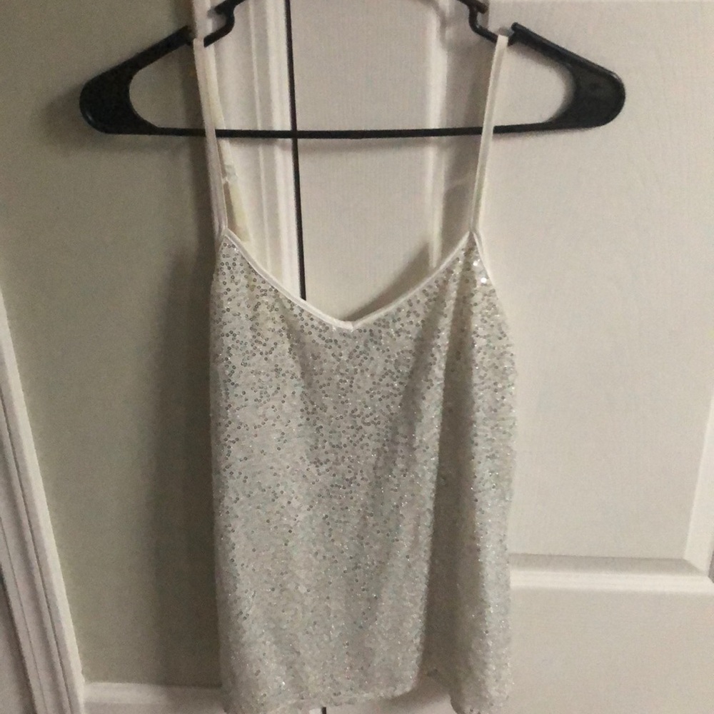 Express sparkle cami/tank top